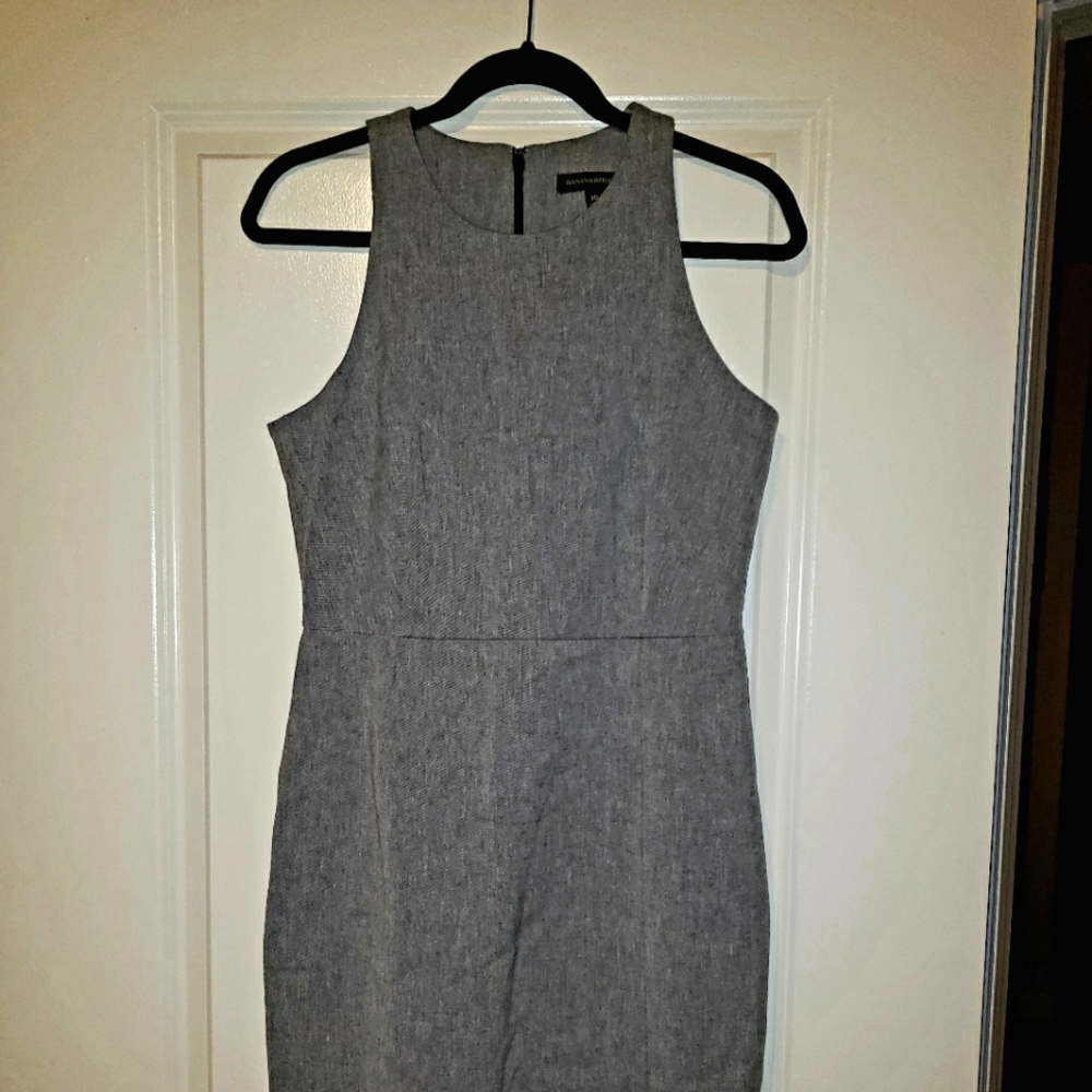 NWOT BANANA REPUBLIC Grey Dress